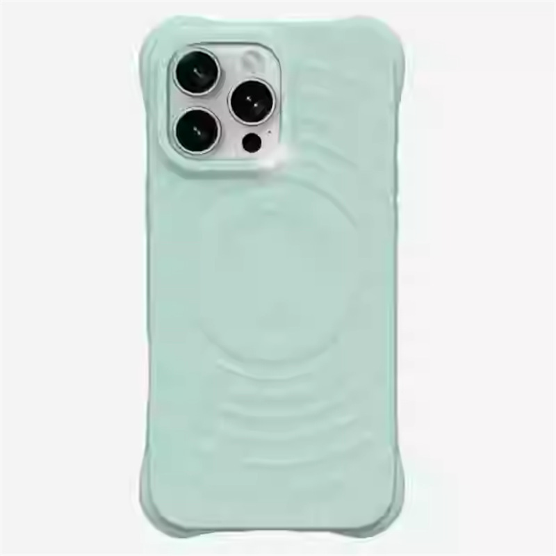 CASE联名新款柔雾紫波漾液态硅胶保护壳适用于iPhone16promax手机|undefined