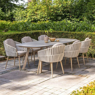 Outdoor Tables and Chairs, Courtyard Balcony, Outdoor Leisure Rope Tables and Chairs, Garden Villa Rattan Chairs, Waterproof and Sunscreen Outdoor Furniture