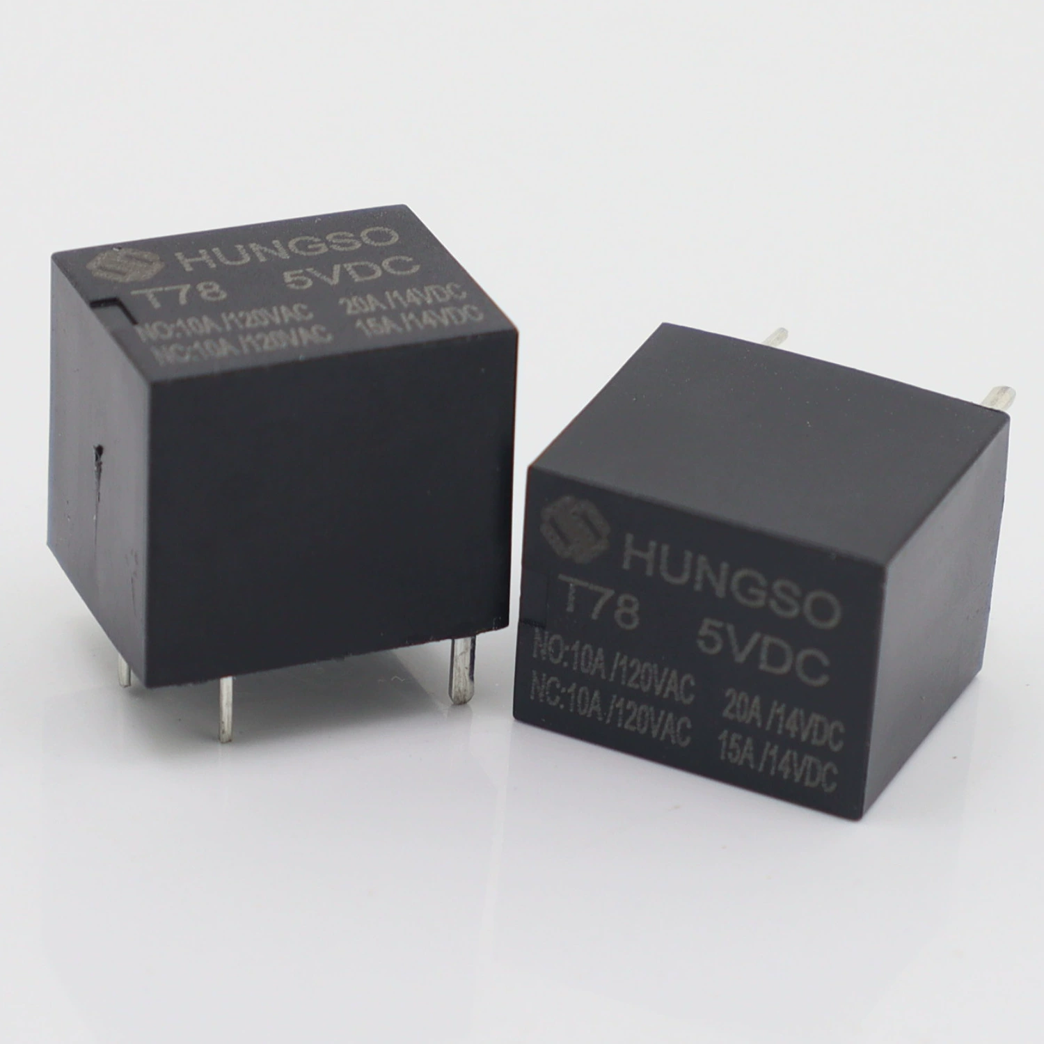 20A DC 4-пин 5V/12V/24V маленький электромагнитный реле T78 T74 TRKM SRA-1 2VDC-AL
