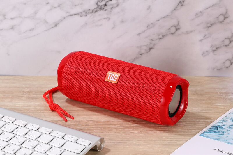 新品tg191ワイヤレスbluetoothスピーカーtwsポータブル布芸防水カードuディスクfmクリエイティブギフトオーディオ|undefined