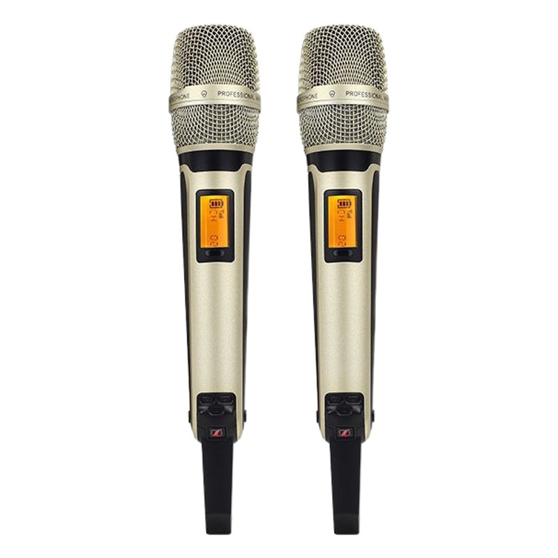 SKM9000 micrófono inalámbrico al aire libre karaoke tarjeta de sonido en vivo audio uno a dos universal metal micrófono