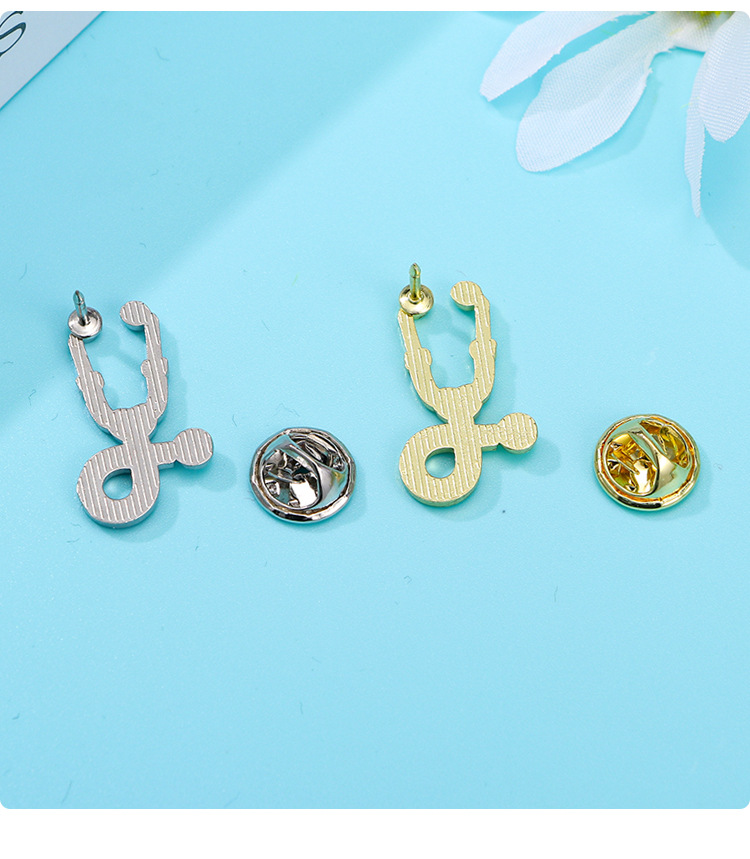 U Shape, Heart Shape Pattern Cartoon Style Cute Pin U Shape Heart Shape Alloy Enamel Unisex Brooches