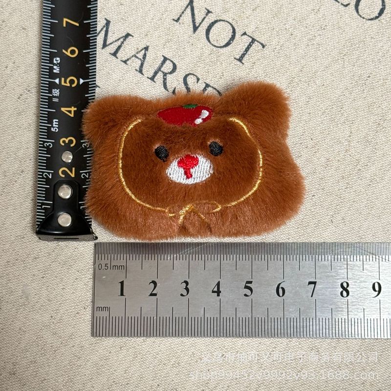 可爱甜美少女卡通凯蒂猫毛绒发饰围巾手套挂件胸针配件辅料配饰|undefined