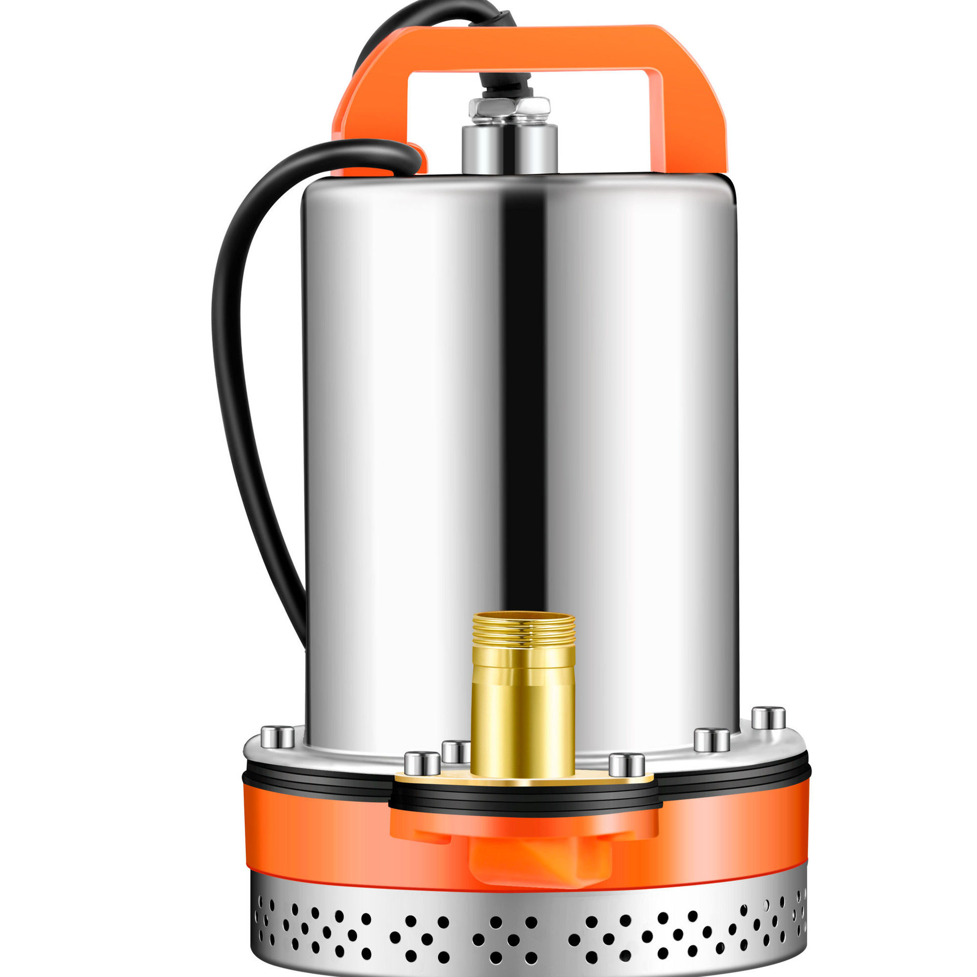 直流潜水泵12V24V48V60V72V家用抽水机电瓶车通用型电动车抽水泵