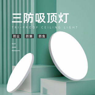 Led Ceiling Lamp Super Bright Bedroom Lamp Master Bedroom New Three-Proof No Flicker Ultra-Thin Lamp Wholesale Dropshipping Factory Wholesale