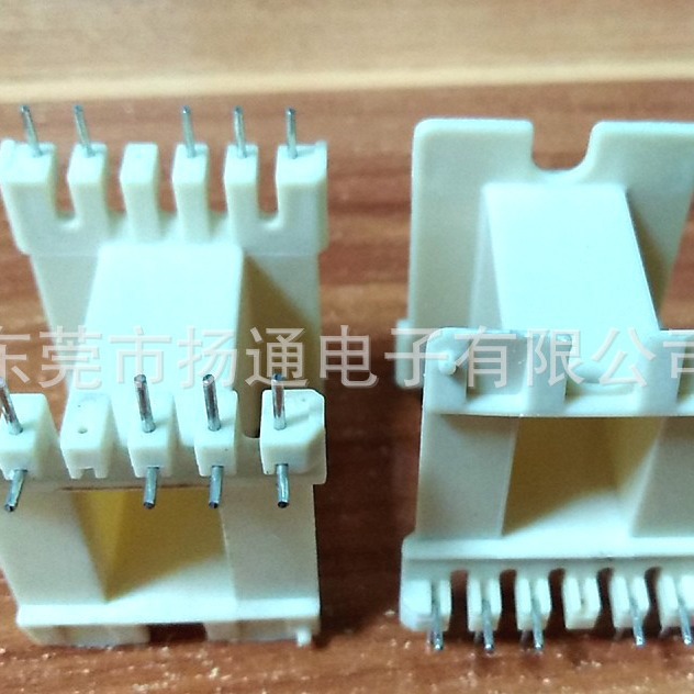 EE42高频骨架EE4220变压器骨架加宽卧式6+6针L脚非洲卧式变压器