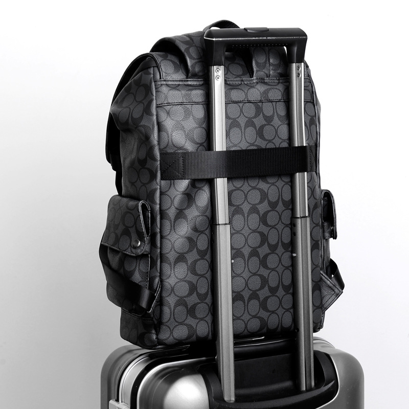 Mochila Bolso para computadora de gran capacidad de ocio de negocios para hombres Mochila de marca de moda multifuncional Bolsa de viaje Mochila escolar Moda europea y americana