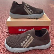 老北京布鞋女秋季新款懒人一脚蹬飞织妈妈鞋软底防滑中老年健步鞋