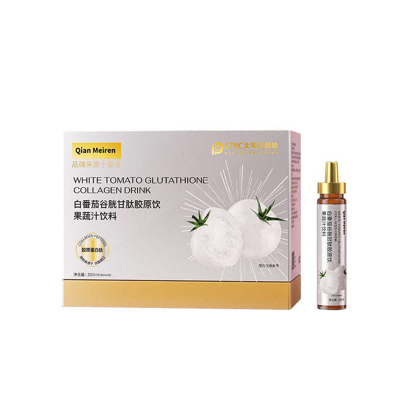 私域产品不挂网PQQ白番茄胶原蛋白口服液 小分子肽鱼胶原蛋白美饮|undefined
