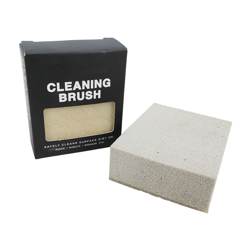 Botas de nieve, zapatillas de deporte de gamuza, zapatos blancos, eliminación de manchas, piel de gamuza esmerilada, limpieza de gamuza de goma