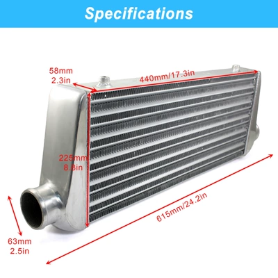 Universal Car Intercooler car radiator