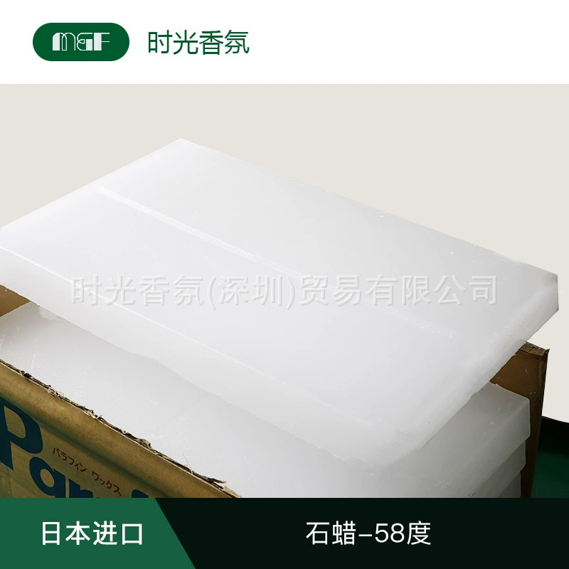 Япония импортировала высокую прозрачность охраны окружающей среды парафин DIY ароматерапия свечи сырье