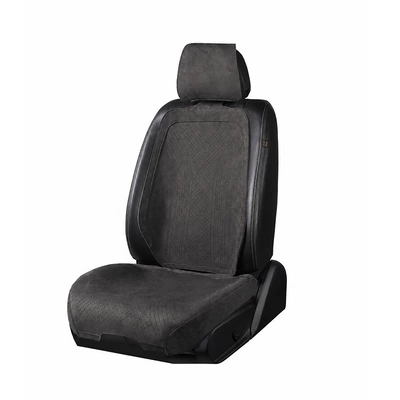 seat pad, ventilated car seat Seat cushion, seat cover - ink-black-front-single-seat