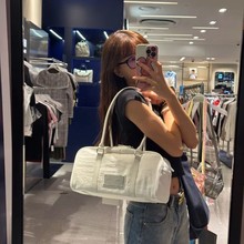 韩国小众品牌Matin kim设计师水桶包腋下包牛仔帆布单肩手提休闲