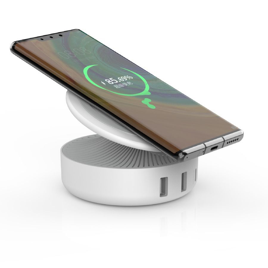 20W迷你桌面Qi3.0无线手机充电器支持快充