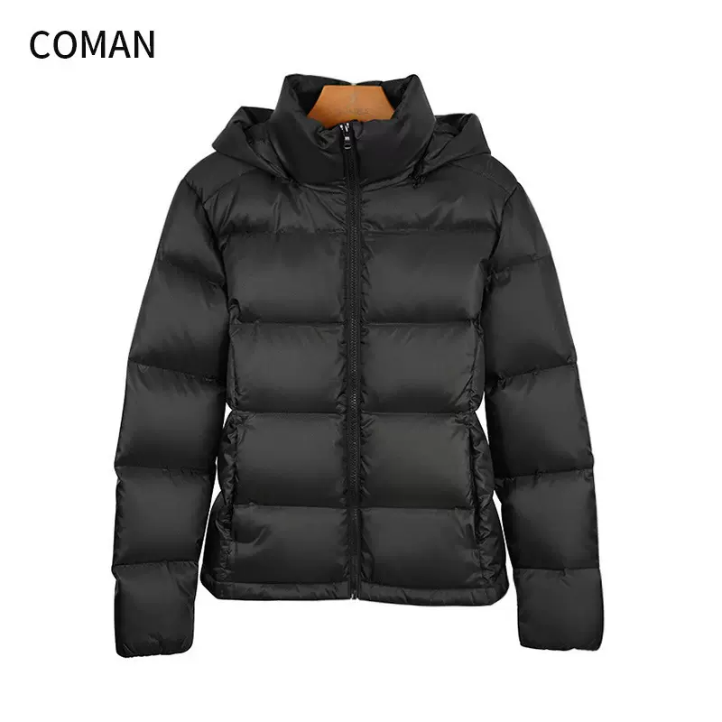 现货女款白鸭绒经典羽绒服90鸭绒保暖连帽百搭2025秋冬季新款外套