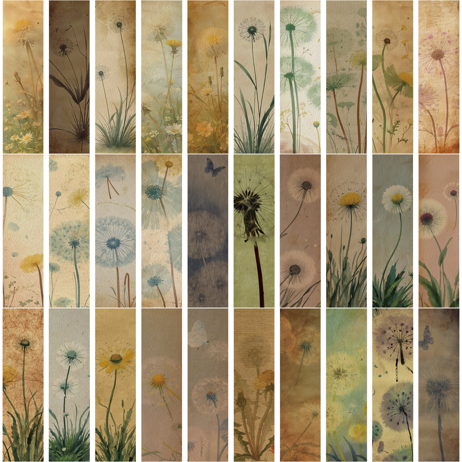 Micro-tinta, una variedad de estilos, marcadores, dibujos animados avanzados, arte antiguo, bricolaje, registros de lectura para estudiantes, marcadores exquisitos en papel