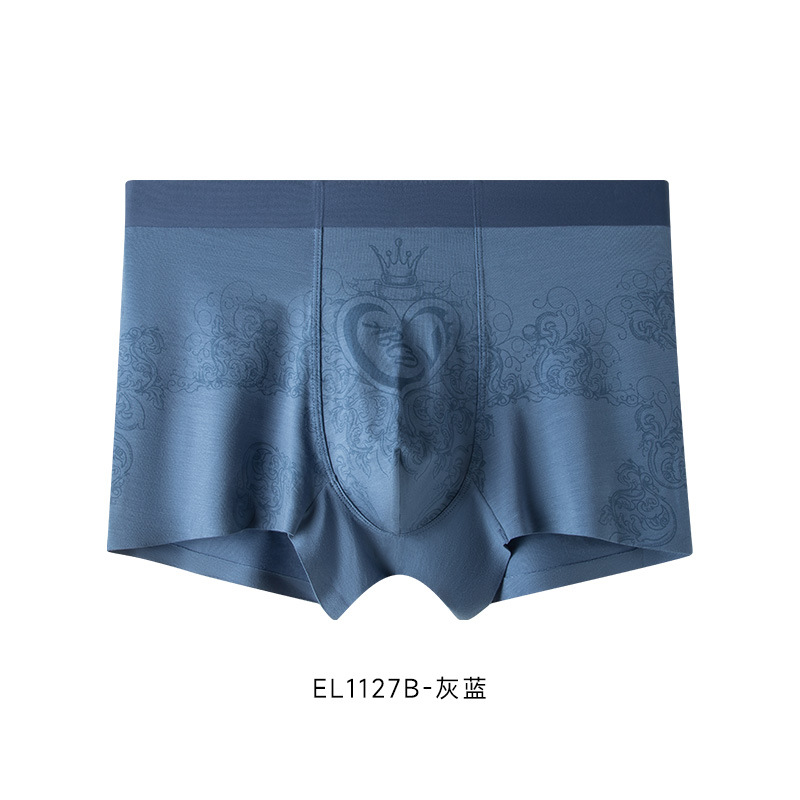 Personalizado Lysel hombre interior impresión de otoño y invierno estilo transpirable estilo grande 7A antibacteriano pantalon para hombre