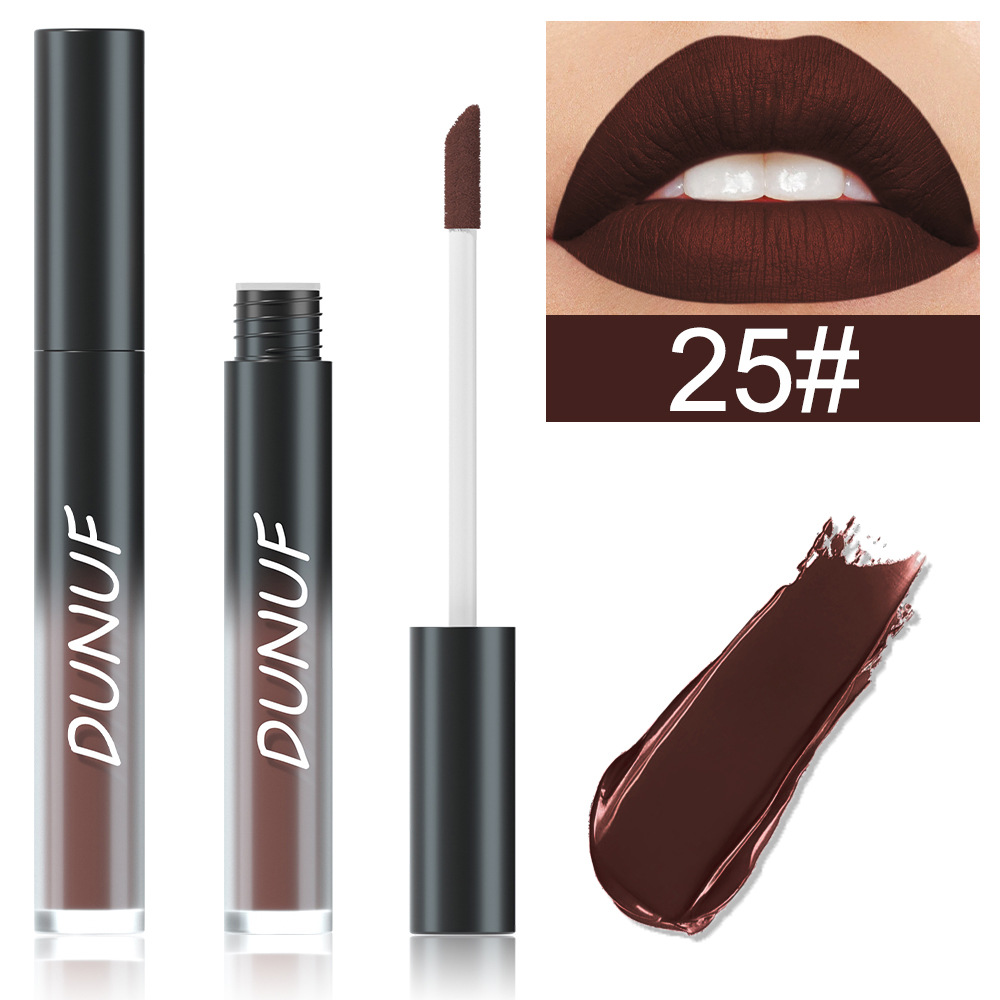 Check it out! Link Disclaimer - Exclusive for Foreign trade :DUNUF 32-color Multi-purpose matte long-lasting Lip gloss undefined
