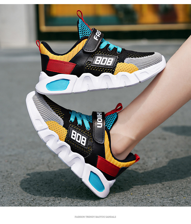 Scarpe da ginnastica per ragazzi traspiranti sneakers estive_voghion.com