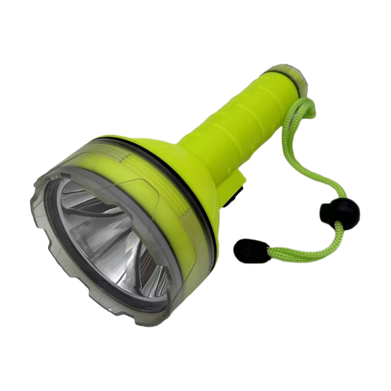 Linterna de buceo LED, carga USB, luz fuerte, luz de largo alcance, iluminación subacuática profesional, linterna de emergencia portátil impermeable