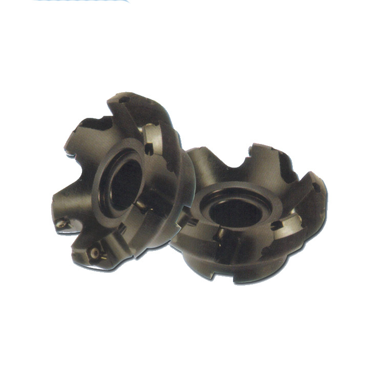 台湾VERTEX鹰牌45°高速平面壳型铣刀盘CNC数控刀头HCB-50/63/80