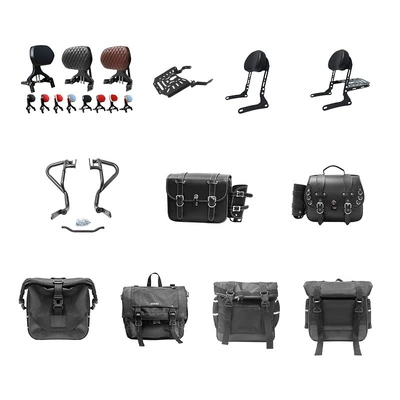 Motorcycle tail | Side Bag Rear Rack Rear