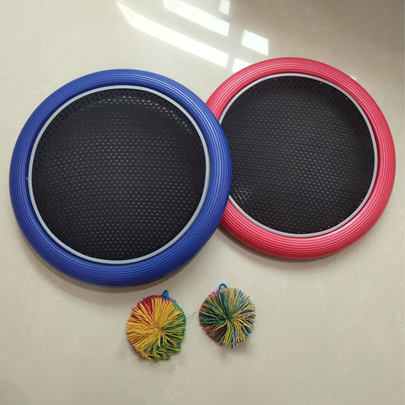 Kindergarten sensory system training equipment bullet ring elastic ball throwing ball outdoor activities Sports Games sports props