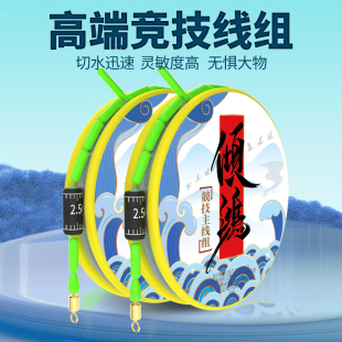 Competitive Line Set, Fishing Line Set, Complete Set of Fishing Line Main Line, Finished Nylon Line Set, Strong Tension Table Fishing Line Set