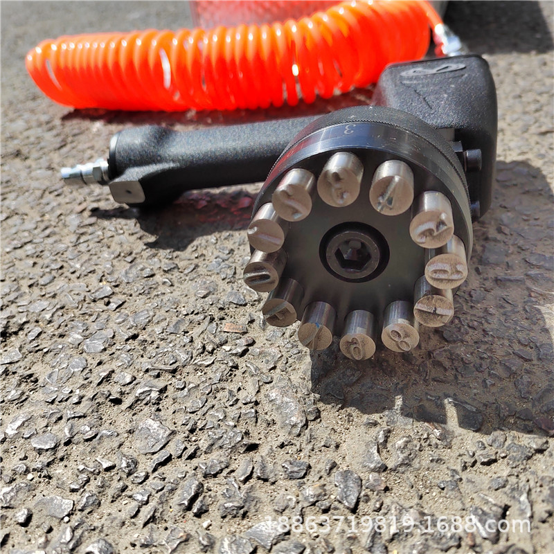 车架号打码机 轻便型气动砸号机 LZH-6手持式气动钢印机现货