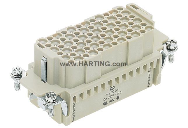 09160723101 哈丁浩亭 72针母芯 HARTING HAN 72DD-BU-C原装正品