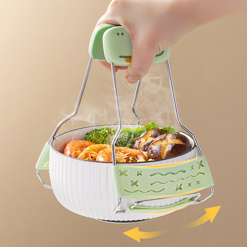 家用防烫夹取碗夹防烫手厨房提盘器隔热手套蒸菜夹盘子神器夹碗器|undefined