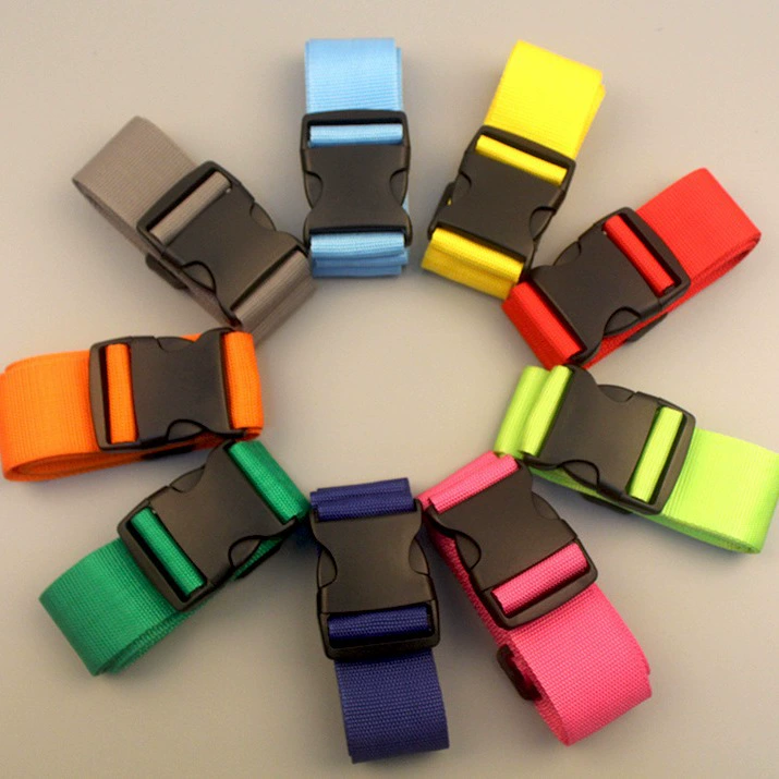 Luggage strap 5×200 cm, elastic buckle strap for suitcase, adjustable colorful bands