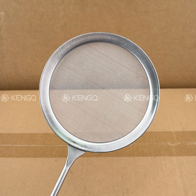 [Fuera de Alemania] Cuchara de espuma de acero inoxidable 316 Espuma de espuma para eliminar el colador de espuma Cuchara de espuma para eliminar el artefacto de aceite