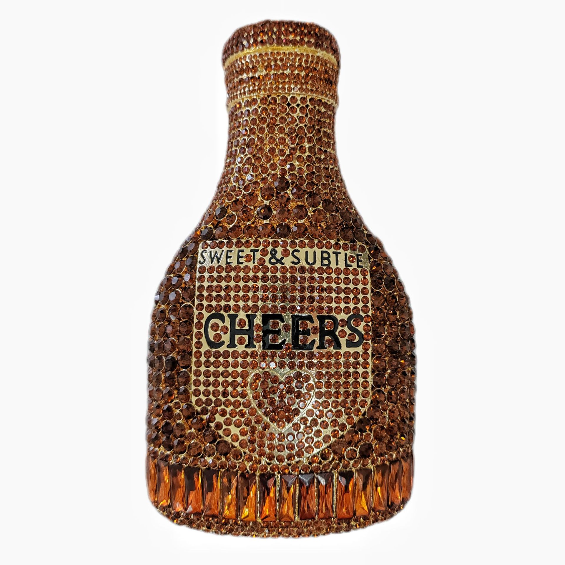 Bolsa de botella transfronteriza nueva botella de vino con diamantes bolsas de cena de fiesta vestido de noche bolsas de diamantes de mujer