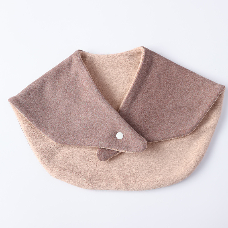 가을과 겨울 플러스 벨벳 두꺼워진 경추 보호 목도리 남녀 에어컨 방한 목도리 따뜻한 목 커버