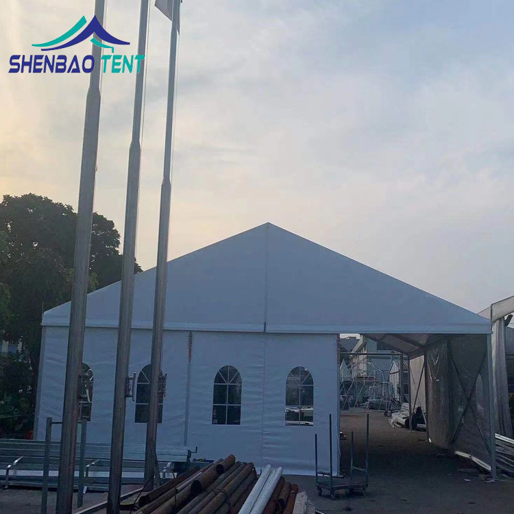 草地浪漫宴会party帐篷 工厂出口出售铝合金遮阳移动搭建欧式大棚