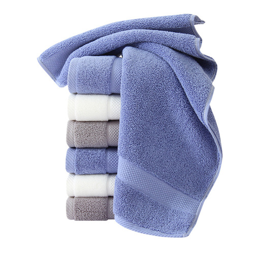 Class A pure cotton towel adult thickened plain hotel towel business gift advertising