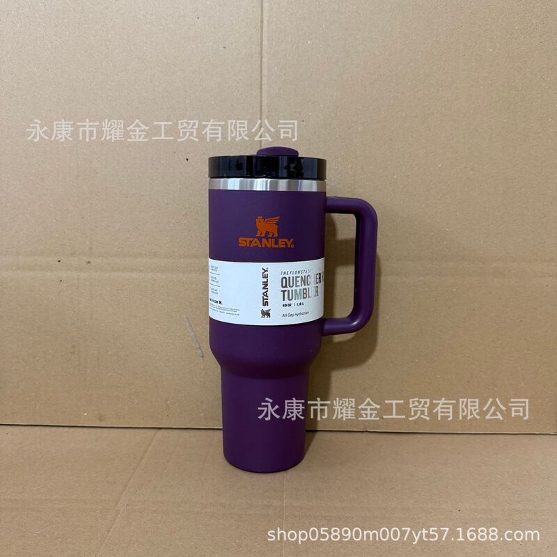 跨境亚马逊史丹利Stanley40oz车载汽车杯304不锈钢大容量冰霸杯|undefined