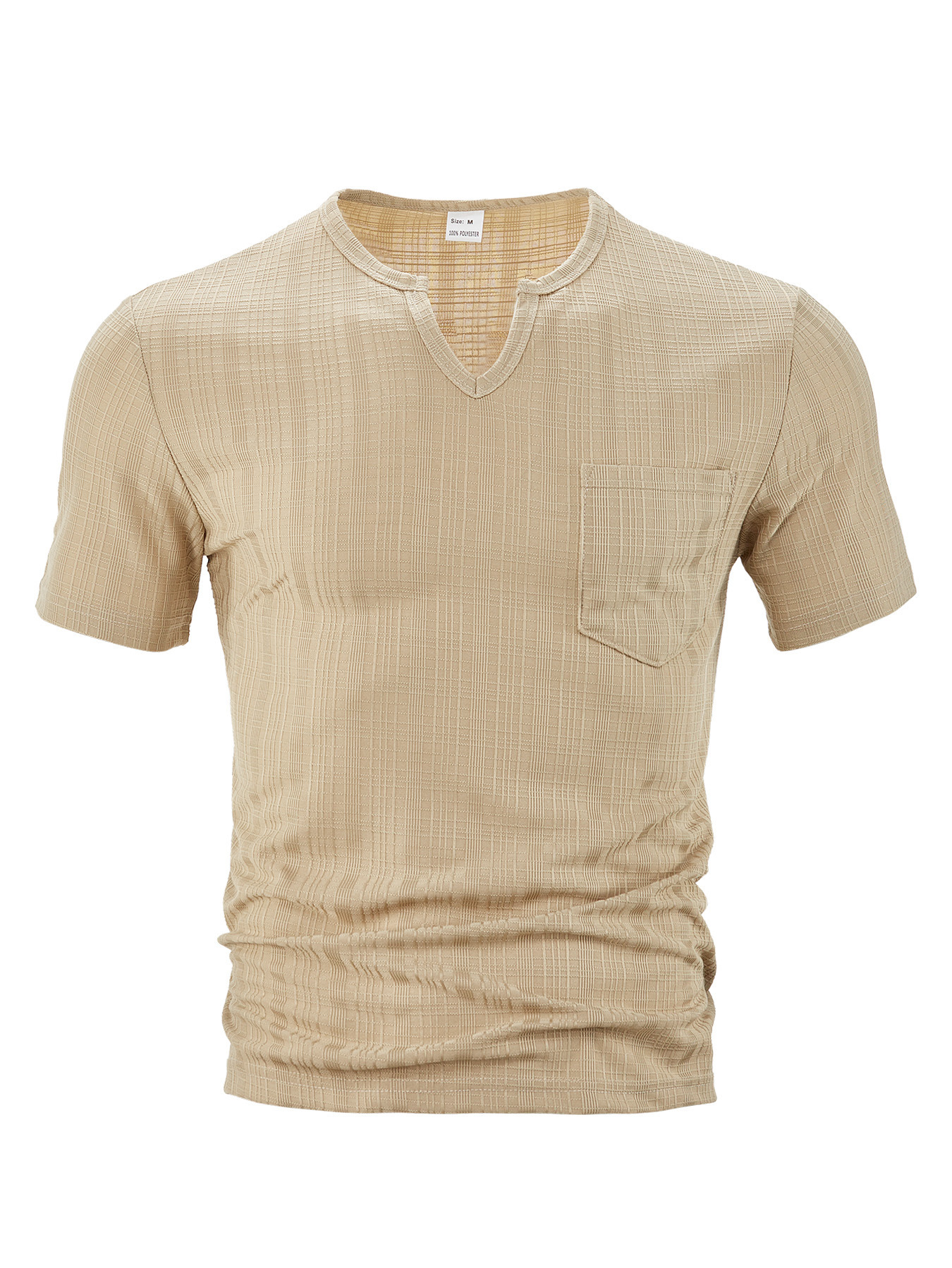 Chaqueta de punto jacquard a cuadros pequeños para hombre, estilo europeo y americano, para primavera y otoño, informal, holgada, estilo business, camiseta de manga corta y transpirable