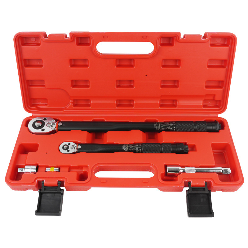 厂家批发预置式45齿扁管可调节高效省力扭矩扳手维修专用五金