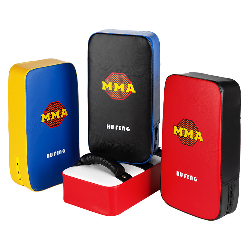 Sanda boxing foot target for children and adults, Muay Thai fighting protective gear, Taekwondo kicking target training equipment, fighting helmet