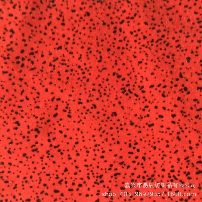 大量供应植绒布印花 沙发面料 装饰绒布 影院 礼堂面料