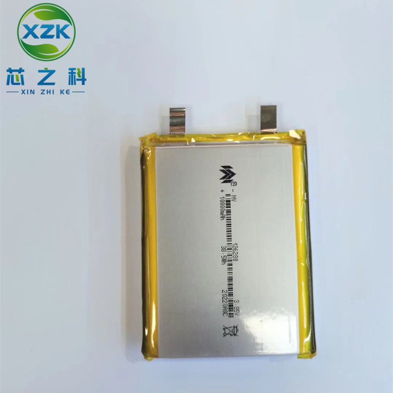 Battery factory 126280 polymer lithium battery 10000mAh 3.8V high voltage mobile power fast charging