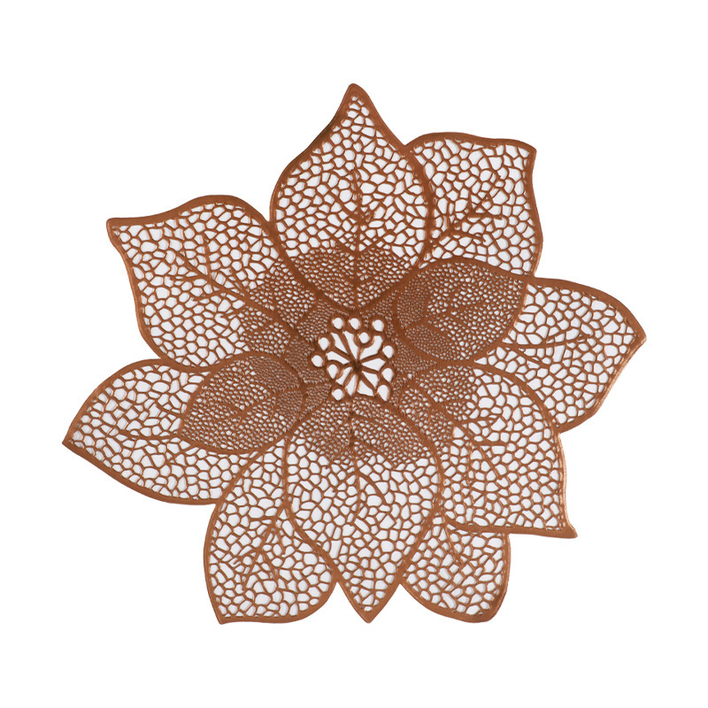 Elementos de primavera patrón de flores de PVC estampado