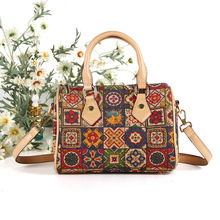 树皮包软木包包印花手提包民族风托特包女士树皮包单肩包斜挎包