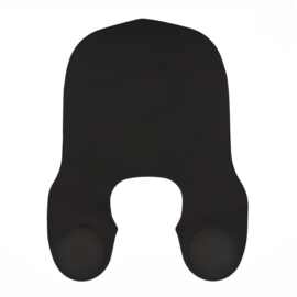 厂家硅胶美发染发披肩 焗油洗头剪发烫发防水肩垫大号围脖可批发