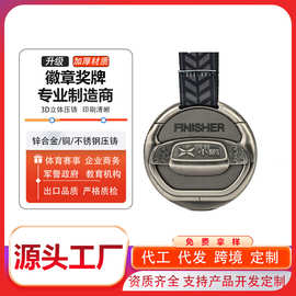 厂家定做金属奖牌定制活动表彰奖章锌合金复古铜质浮雕奖牌订制