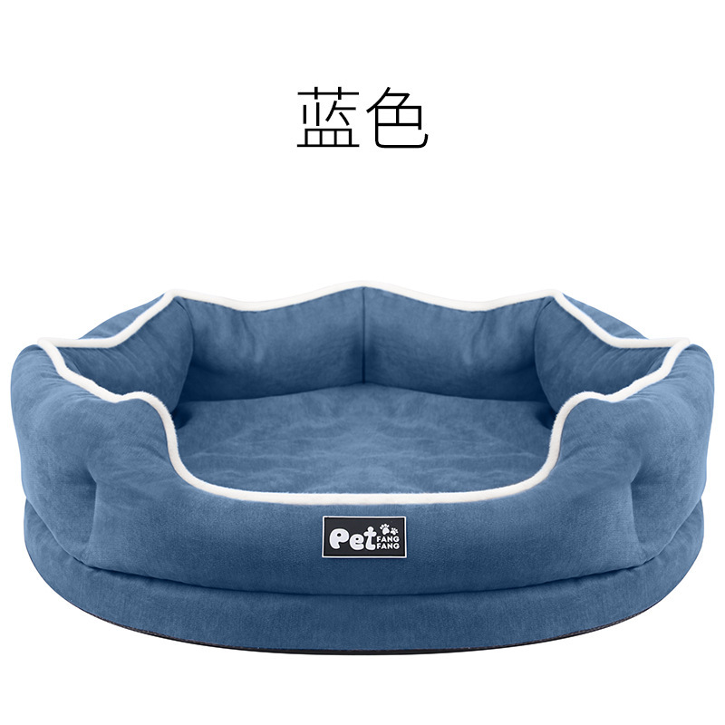 Colchón de mascotas perrera gato al por mayor espuma memoria extraíble y lavable Lisi terciopelo nido mascota