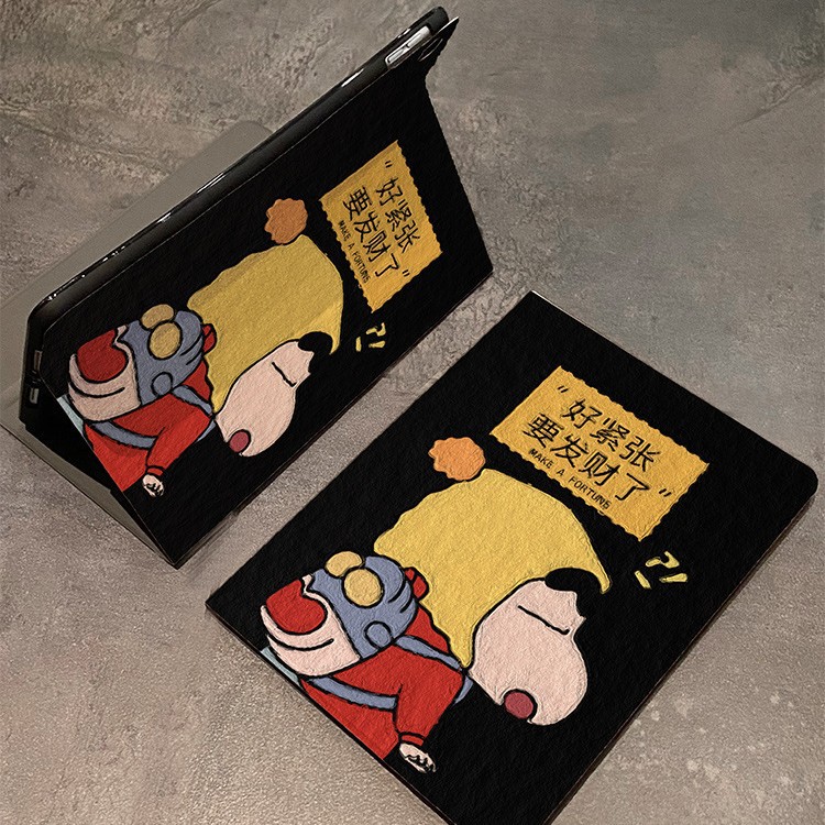 [book silk pattern] suitable for ipad9 protective cover ipadair5 cute 10.2 inch with pen slot pro11